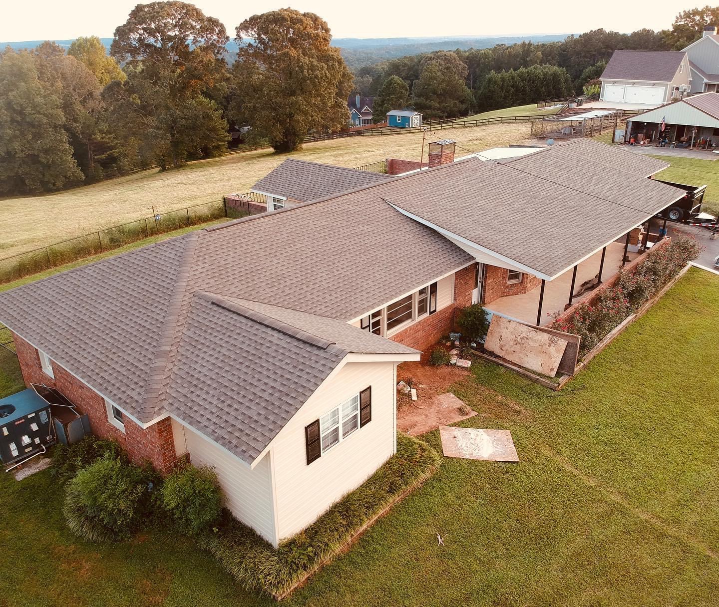 Roof install